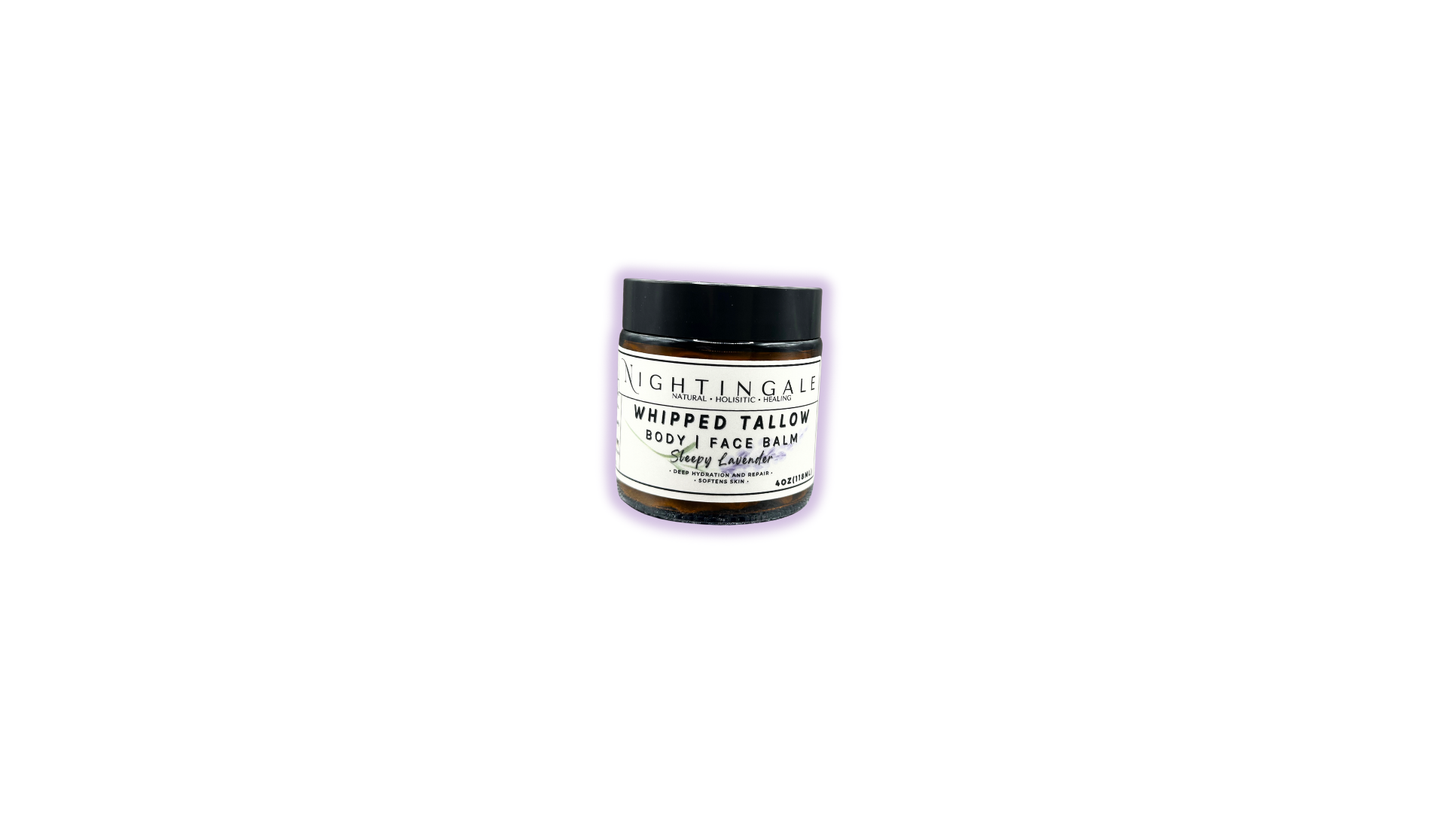 Whipped Tallow Body & Face Balm with Avocado Oil | Luxurious Hydration